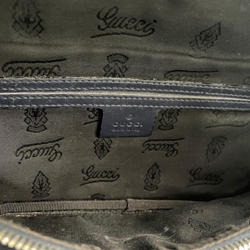 グッチ GUCCI ボディバッグ 233269 ネイビー PVC メンズ ボディバッグ