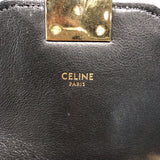 セリーヌ CELINE スモールC ショルダー ブラック レザー レディース ショルダーバッグ