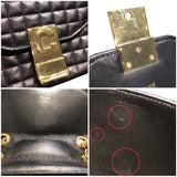 セリーヌ CELINE スモールC ショルダー ブラック レザー レディース ショルダーバッグ