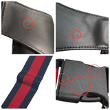 グッチ GUCCI GGブラック スモール ベルトバッグ 474293 ブラック GGスプリームキャンバス メンズ ボディバッグ