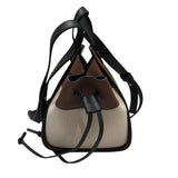 ロエベ LOEWE ハンモックミニ ジブリコラボ レザー・キャンバス レディース ハンドバッグ