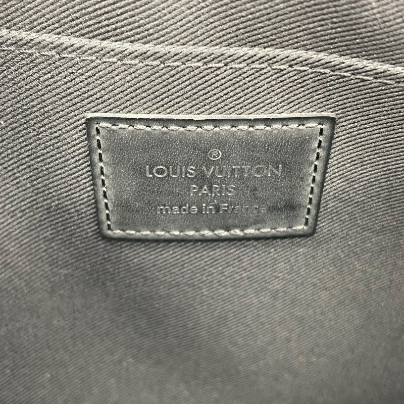 ルイ・ヴィトン LOUIS VUITTON ポシェットジュールPMクリストファーネメス N61231 ブラック ダミエ・グラフィット メンズ クラッチバッグ