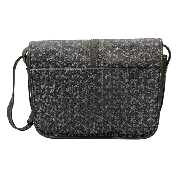 ゴヤール GOYARD ベルヴェデーレMM グレー ゴヤールディンキャンバス ユニセックス ショルダーバッグ