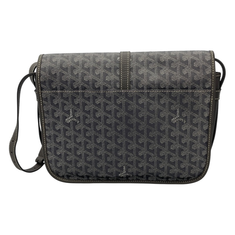 ゴヤール GOYARD ベルヴェデーレMM グレー ゴヤールディンキャンバス ユニセックス ショルダーバッグ