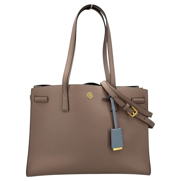 トリーバーチ TORY BURCH ハンドバッグ グレー レザー レディース ショルダーバッグ