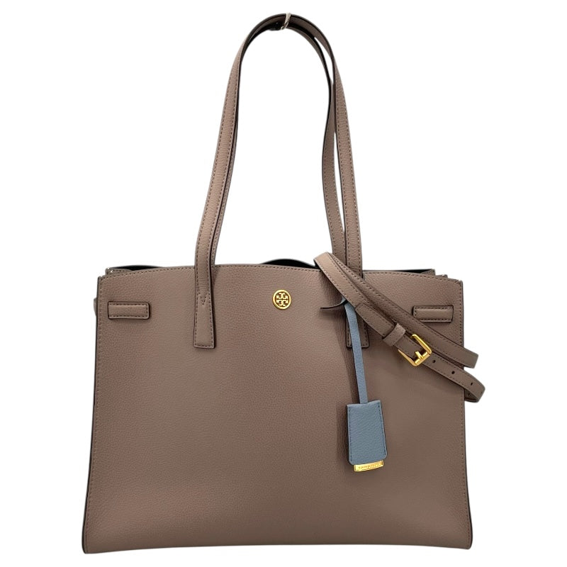 トリーバーチ TORY BURCH ハンドバッグ グレー レザー レディース ショルダーバッグ