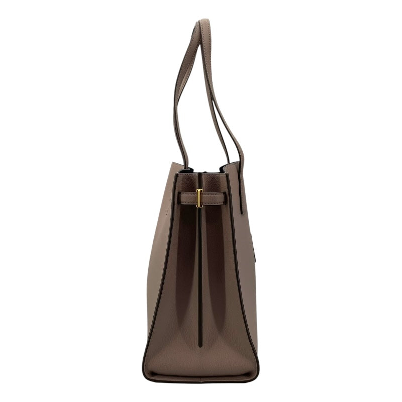 トリーバーチ TORY BURCH ハンドバッグ グレー レザー レディース
