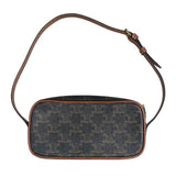セリーヌ CELINE トリオンフ ミニカメラバッグ 10J583 タン トリオンフキャンバス レディース ショルダーバッグ