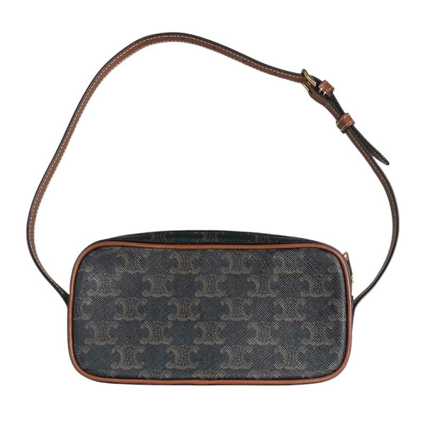 セリーヌ CELINE トリオンフ ミニカメラバッグ 10J583 タン トリオンフキャンバス レディース ショルダーバッグ