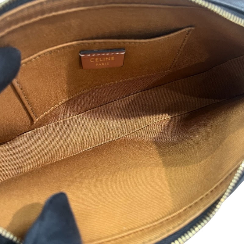 セリーヌ CELINE トリオンフ ミニカメラバッグ 10J583 タン トリオンフキャンバス レディース ショルダーバッグ