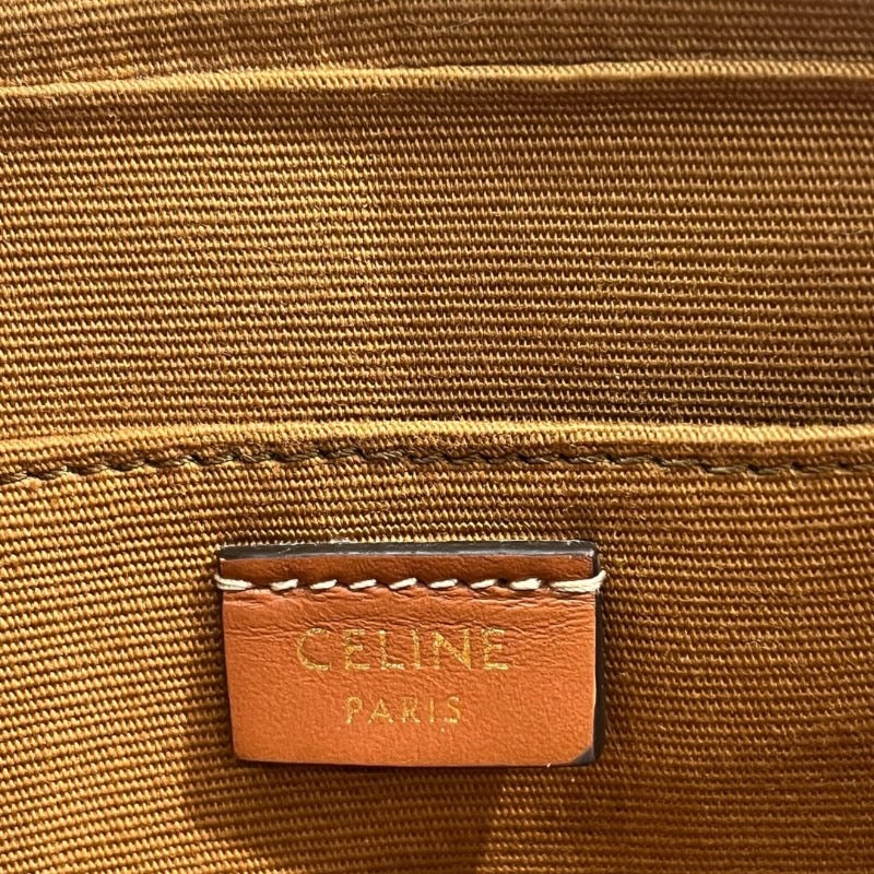 セリーヌ CELINE トリオンフ ミニカメラバッグ 10J583 タン トリオンフキャンバス レディース ショルダーバッグ