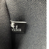 エルメス HERMES エールバッグジップGM D刻 ブラック SV金具 トワル ヴァッシュ ユニセックス ショルダーバッグ
