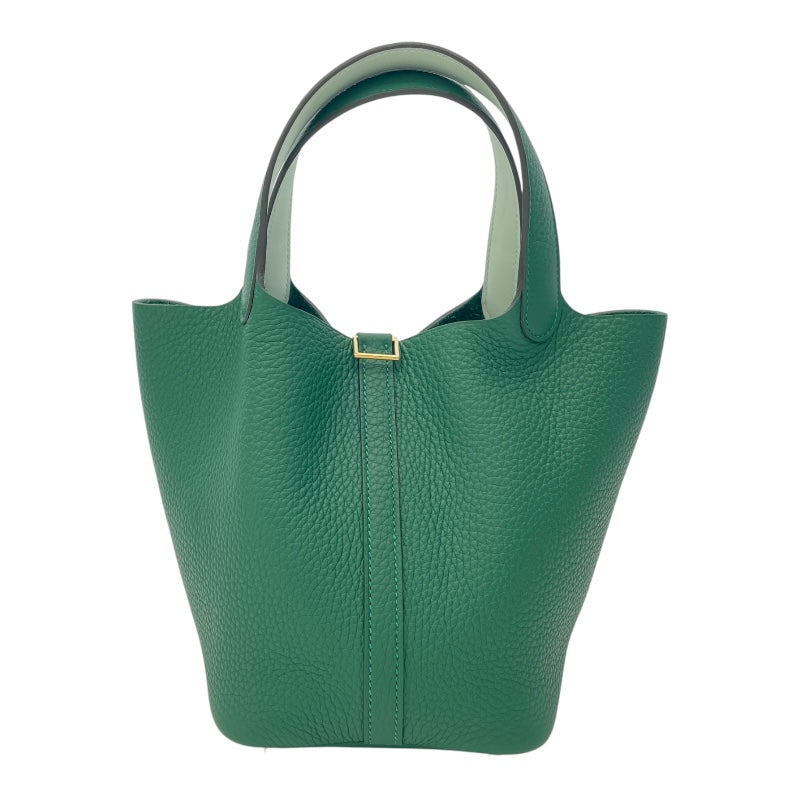 【新品未使用】HERMES ピコタンロック PMサイズ　エベンヌ　K刻印 新品未使用】HERMES ピコタンロック PMサイズ エベンヌ K刻印