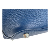 エルメス HERMES ピコタンロックPM エクラ D刻 ディープブルー アネモネ SV金具 トリヨン/スイフト レディース ハンドバッグ