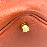 エルメス HERMES ピコタンロックPM エクラ U刻 キュイーブル/カプシーヌ GD金具 トリヨン/スイフト レディース ハンドバッグ