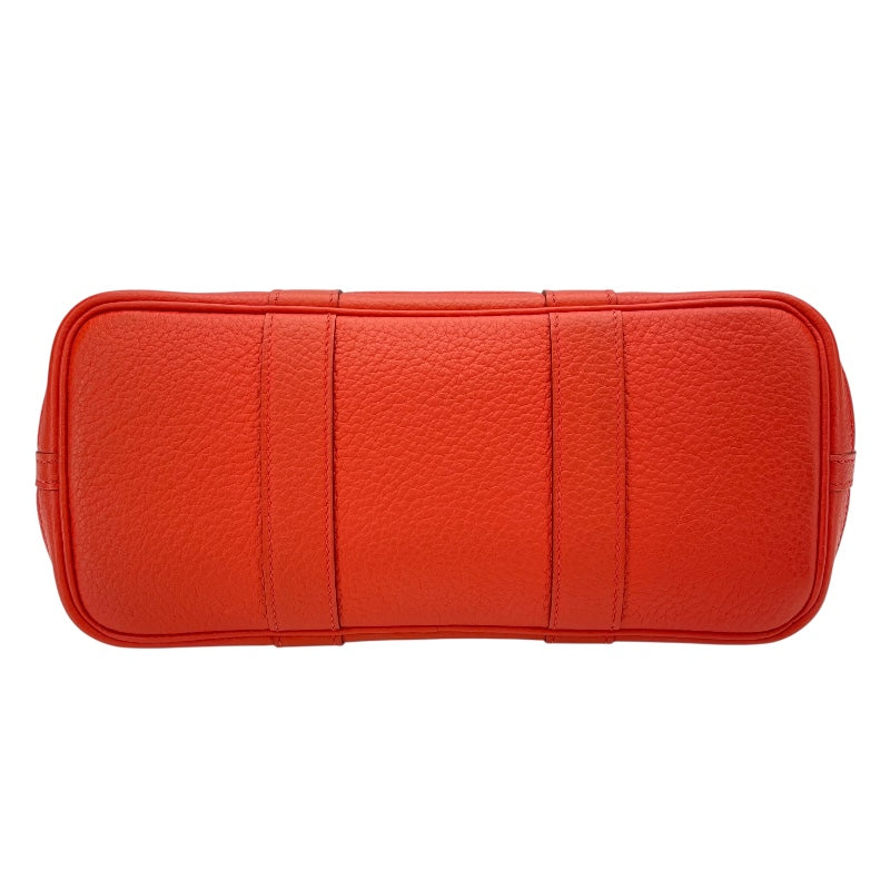 エルメス HERMES ガーデンパーティーTPM □Q刻 サンギーヌ SV金具 カントリー レディース トートバッグ