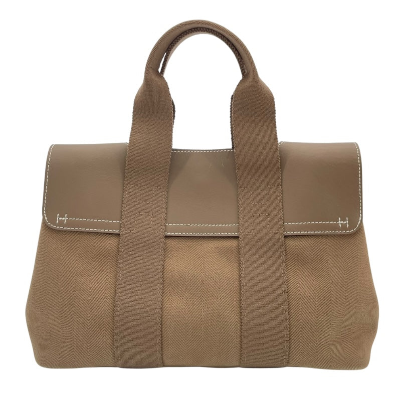 エルメス HERMES ヴァルパラインPM エトゥープ SV金具 トワル/スイフト レディース ハンドバッグ