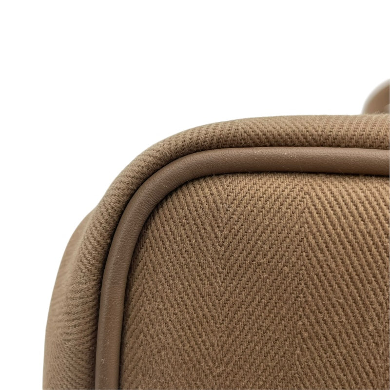 エルメス HERMES ヴァルパラインPM エトゥープ SV金具 トワル/スイフト レディース ハンドバッグ