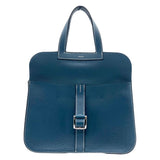 エルメス HERMES アルザン31 A刻印 ディープブルー/SV金具 トリヨンクレマンス レディース ショルダーバッグ
