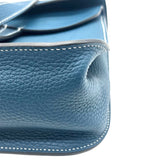 エルメス HERMES アルザン31 A刻印 ディープブルー/SV金具 トリヨンクレマンス レディース ショルダーバッグ