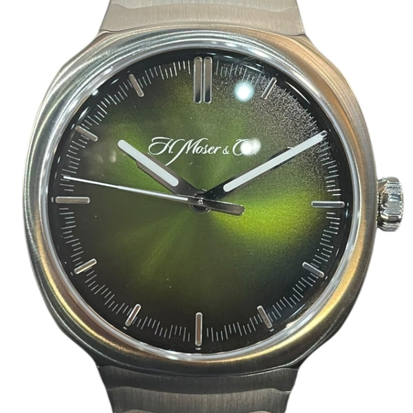 H.MOSER＆CIE.　トリームライナー・センターセコンド 6200-1200 ステンレススチール 自動巻き メンズ 腕時計