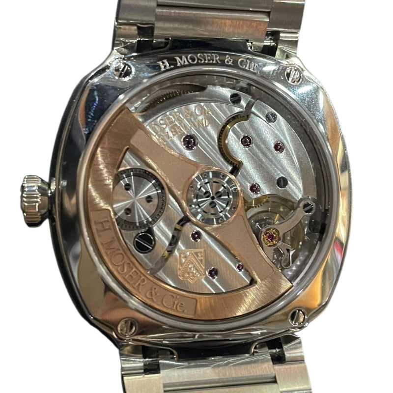 H.MOSER＆CIE.　トリームライナー・センターセコンド 6200-1200 ステンレススチール 自動巻き メンズ 腕時計