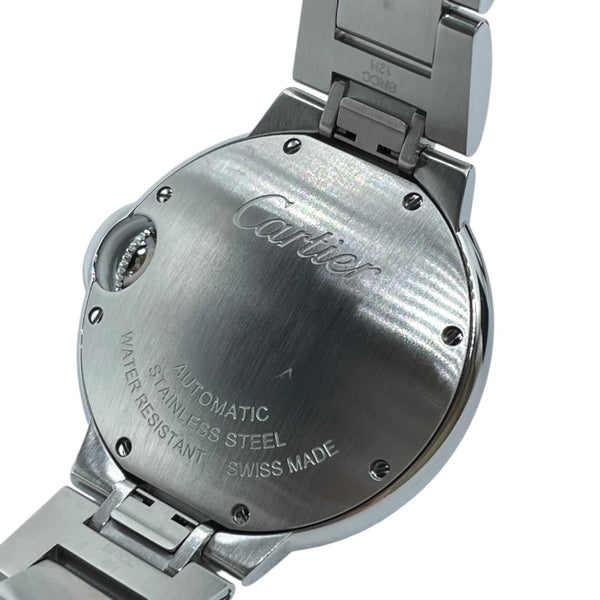 カルティエ Cartier バロンブルー ドゥ カルティエ 33mm W4EB0023 シルバー SS レディース 腕時計