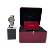 カルティエ Cartier バロンブルー ドゥ カルティエ 33mm W4EB0023 シルバー SS レディース 腕時計