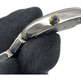 カルティエ Cartier タンク フランセーズ SM W51007Q4 アイボリー SS クオーツ レディース 腕時計