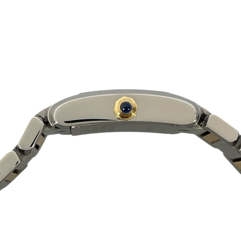 カルティエ Cartier タンク フランセーズ SM W51007Q4 アイボリー SS クオーツ レディース 腕時計