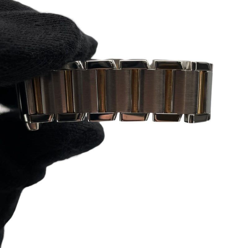 カルティエ Cartier タンク フランセーズ SM W51007Q4 アイボリー SS クオーツ レディース 腕時計