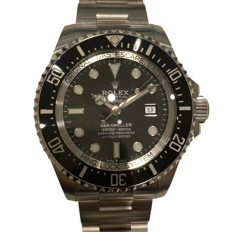 ロレックス ROLEX ディープシー 126660 ブラック SS メンズ 腕時計