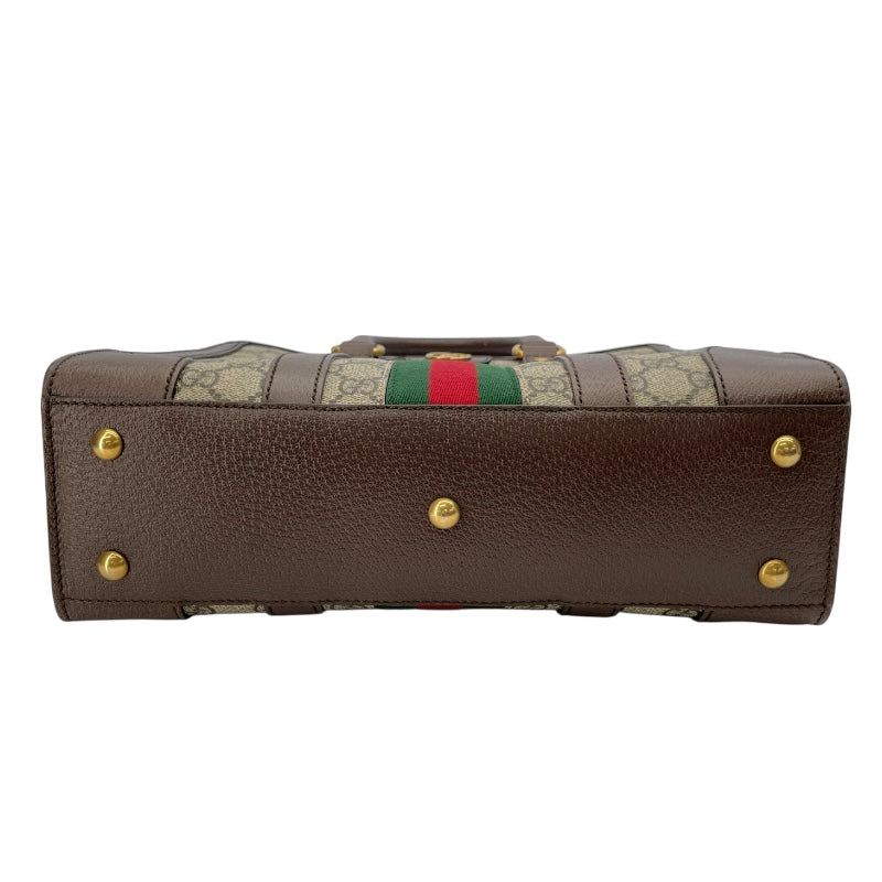 グッチ GUCCI オフィディア ミディアム トートバッグ 724685 ブラウン GGスプリーム レディース トートバッグ