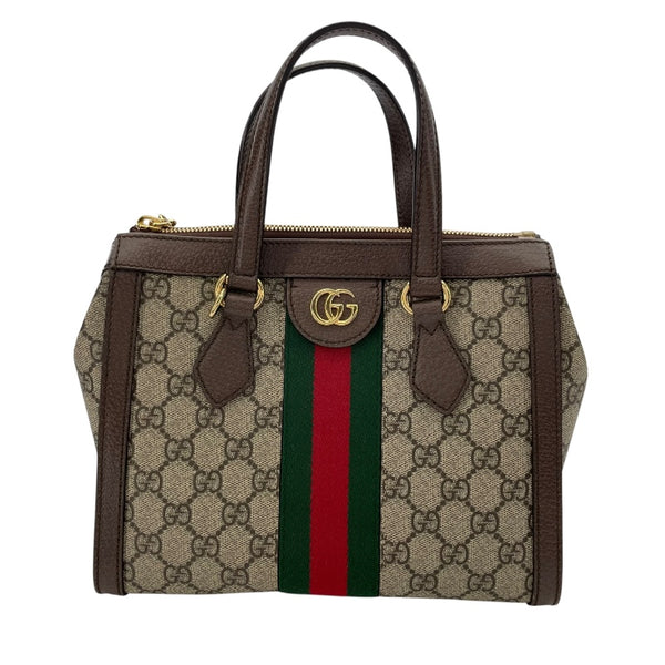 グッチ GUCCI オフディアスモールトートバッグ 547551 ブラウン GGスプリーム レディース トートバッグ