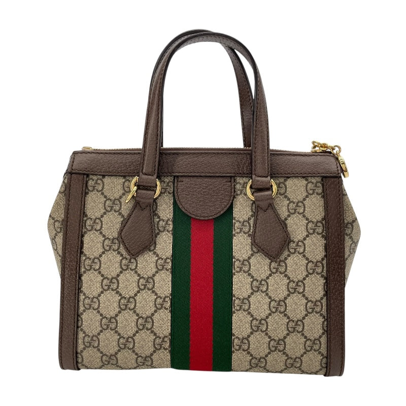 グッチ GUCCI オフディアスモールトートバッグ 547551 ブラウン GGスプリーム レディース トートバッグ
