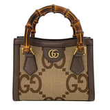 グッチ GUCCI ダイアナミニトートバッグ 355661 ブラウン ジャンボGG レディース トートバッグ
