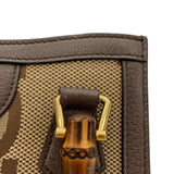 グッチ GUCCI ダイアナミニトートバッグ 355661 ブラウン ジャンボGG レディース トートバッグ