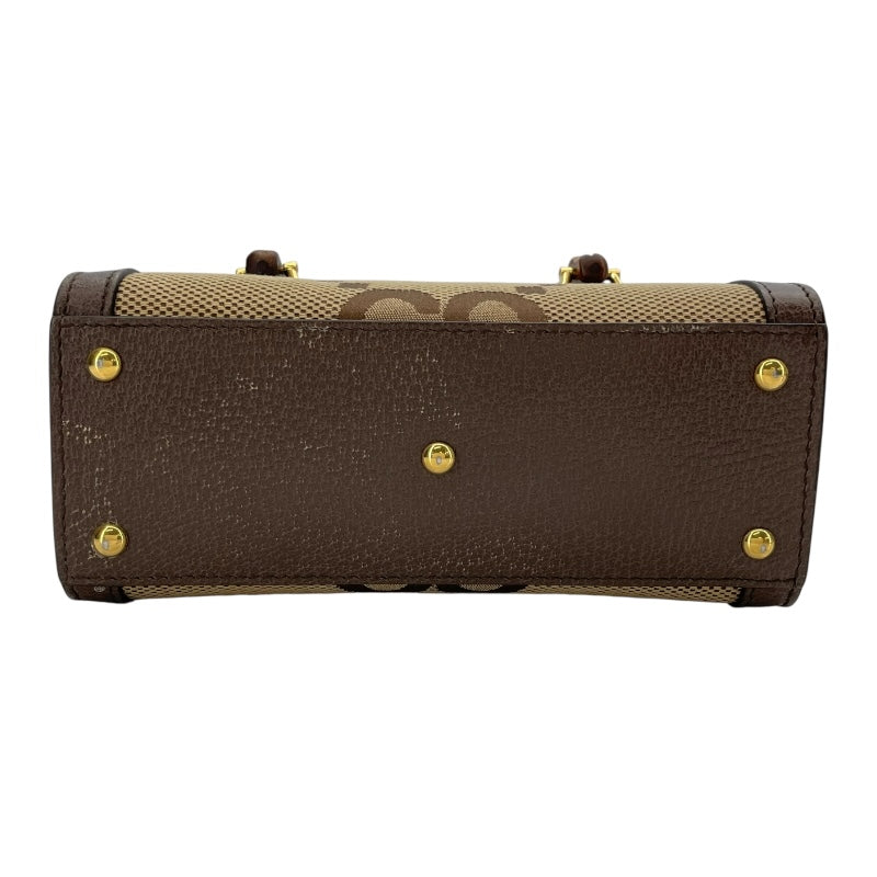 グッチ GUCCI ダイアナミニトートバッグ 355661 ブラウン ジャンボGG レディース トートバッグ