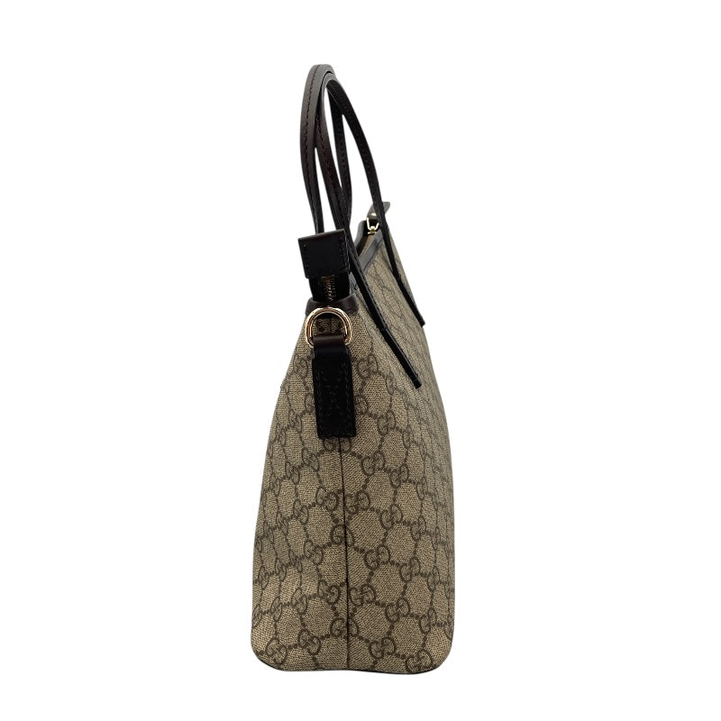 グッチ GUCCI 2WAY ハンドバッグ 353440 ブラウン GGスプリーム レディース ハンドバッグ