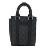 グッチ GUCCI GGスプリームミニトートバッグ 696010 ブラック GGスプリーム メンズ トートバッグ