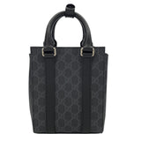 グッチ GUCCI GGスプリームミニトートバッグ 696010 ブラック GGスプリーム メンズ トートバッグ