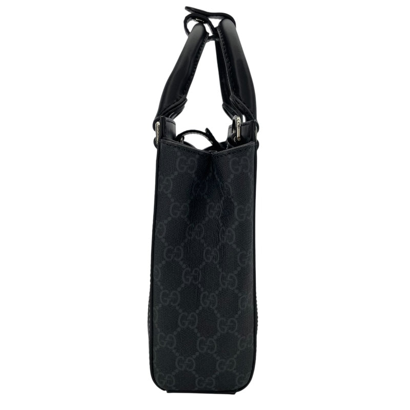 GUCCI】トートバッグ マイクロGG GGスプリーム ブラック 大容量 GUCCI