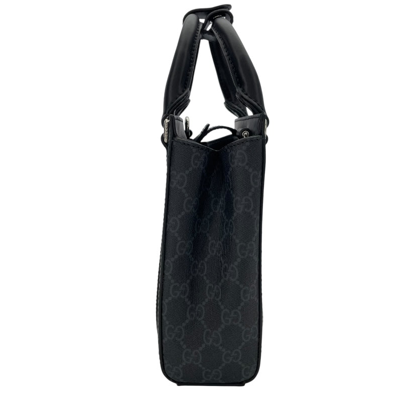 グッチ GUCCI GGスプリームミニトートバッグ 696010 ブラック GGスプリーム メンズ トートバッグ