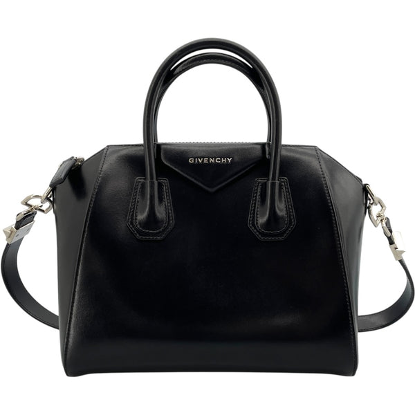 ジバンシィ GIVENCHY アンティゴナ2WAY ブラック レザー レディース ショルダーバッグ
