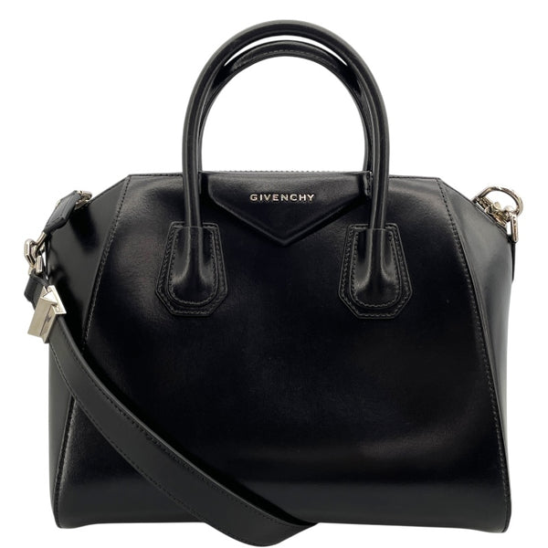 ジバンシィ GIVENCHY アンティゴナ2WAY ブラック レザー レディース ショルダーバッグ