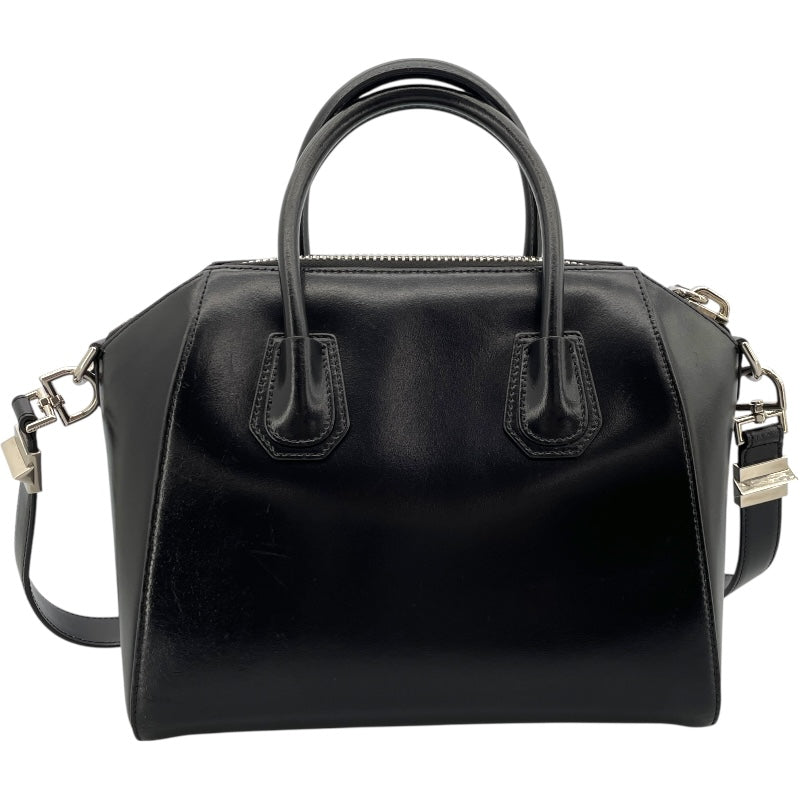 ジバンシィ GIVENCHY アンティゴナ2WAY ブラック レザー レディース ショルダーバッグ