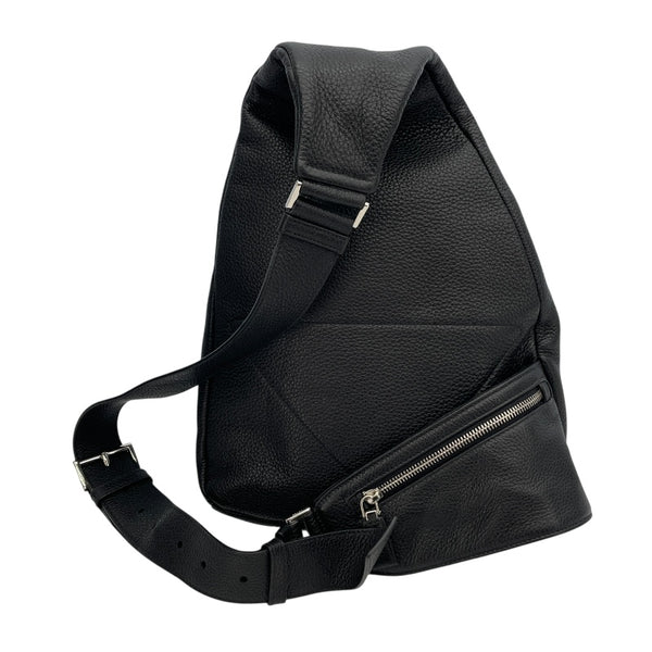 プラダ PRADA ボディバッグ ブラック レザー メンズ ボディバッグ
