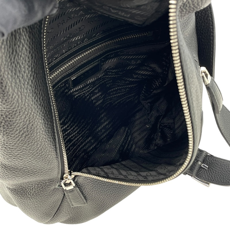 プラダ PRADA ボディバッグ ブラック レザー メンズ ボディバッグ