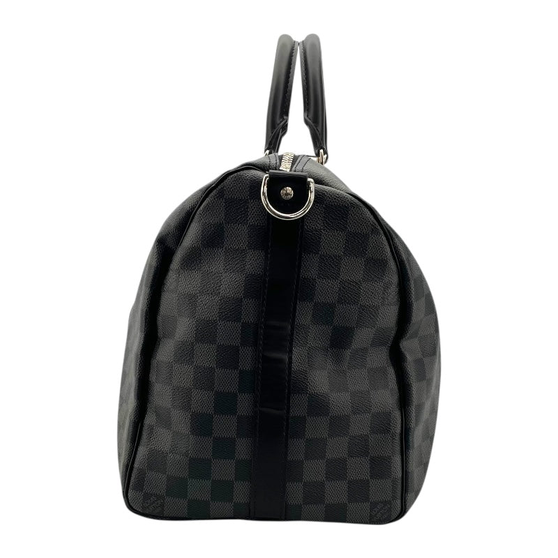 ルイ・ヴィトン LOUIS VUITTON キーポル・バンドリエール45 N41418 ブラック ダミエ・グラフィット ユニセックス ボストンバッグ