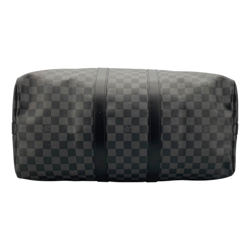 ルイ・ヴィトン LOUIS VUITTON キーポル・バンドリエール45 N41418 ブラック ダミエ・グラフィット ユニセックス ボストンバッグ